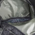 Рюкзак туристический "Транспортер № 9", 30 л, отдел на молнии, наружный карман, 2 боковые сетки, цвет чёрный/хаки - Фото 3