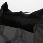 Рюкзак туристический "УНИВЕР", 55 л, отдел на шнурке, 3 наружных кармана, цвет чёрный - Фото 4
