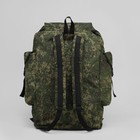 Рюкзак туристический "Большой Лесной", отдел на шнурке, 3 наружных кармана, цвет камуфляж Цифра - Фото 3