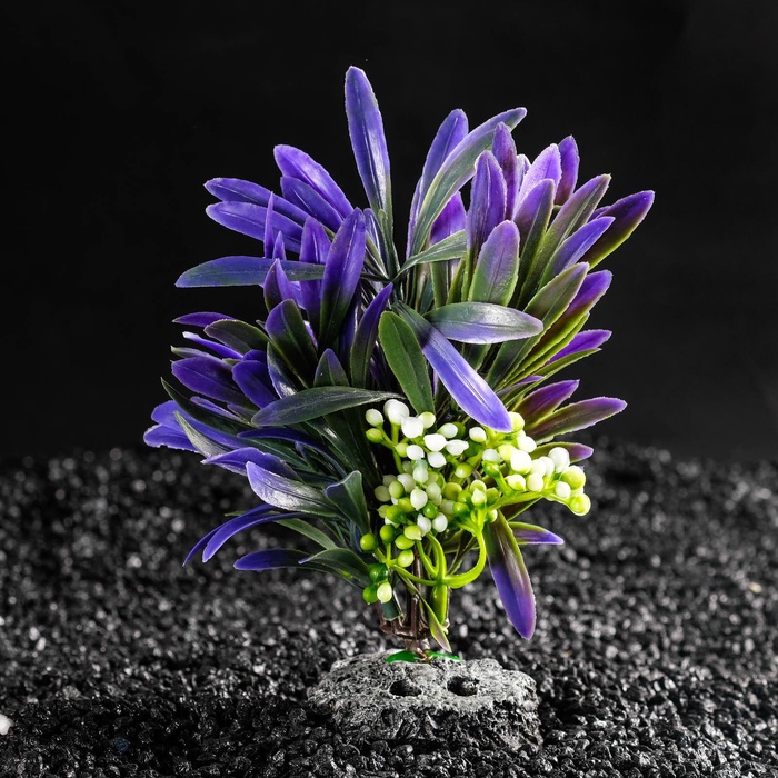 Растение искусственное аквариумное, 14.5×13×13 см - Фото 1