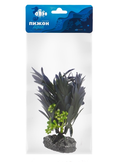 Растение искусственное аквариумное, 14.5×13×13 см