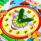 Развивающая игра «Часы - календарь», из дерева - Фото 4