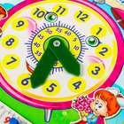 Календарь обучающий «Весёлые часы», из дерева - Фото 3