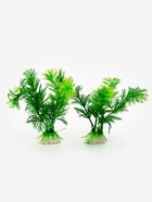 Набор растений искусственных для аквариума, 11.5 см, 2 шт. - Фото 2