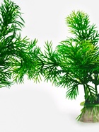 Набор растений искусственных для аквариума, 11.5 см, 2 шт. - Фото 5