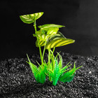 Растение искусственное аквариумное, 10,5 х 10,5 х 14 см - Фото 2