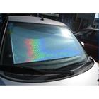 Автомобильная шторка на стекло, раздвижная 50 x 125 см, цвет хром - фото 298051204