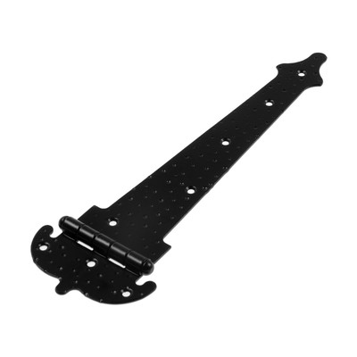 Петля стрела фигурная ,ПС-300-S, цвет черный матовый