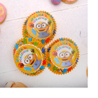 Набор для выпекания кексов "С днем рождения" Миньон с шариками, Гадкий Я (набор 24 фор.) - Фото 5