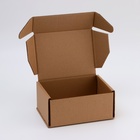 Коробка самосборная, крафт 22×16.5×10 см - Фото 3