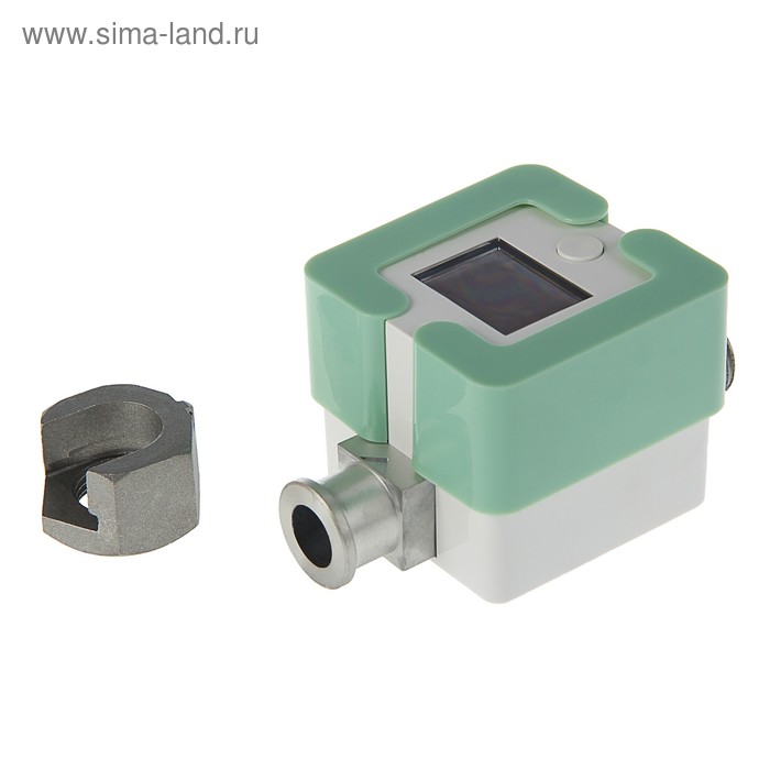 Счетчик газа "ЭЛЕХАНТ" СГБ-1.8, G 1/2", цвет "Мята" - Фото 1