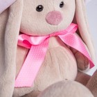 Мягкая игрушка "Зайка Ми" в розовой панамке, с бантиком, 23 см - Фото 3