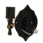 Светильник ITALMAC Nobile, четырехгранный, Е27, 60 Вт, IP44, состаренная бронза, настенный - Фото 3