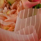Пленка для цветов "Пастель", белая, 60 см х 5 м - Фото 4