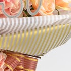 Пленка для цветов "Полосы", салатовая, 60 см х 5 м - Фото 4