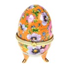 Шкатулка "Солнечная поляна" 10х6см - Фото 1