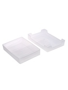 Контейнер для документов Стамм А4, 245×330×63 мм, пластик, прозрачный, прочный, вместительный 3690964