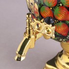 Набор посуды «Хохлома», 3 предмета: самовар 3 л, заварочный чайник 0.7 л, поднос - Фото 8