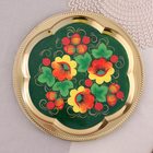 Набор посуды «Маки на зелёном», жёлудь, 3 предмета: самовар 3 л, заварочный чайник 0.7 л, поднос - Фото 11