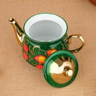 Набор «Маки на зелёном», жёлудь, 3 предмета, самовар 3 л, заварочный чайник 0,7 л, поднос - Фото 22