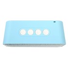 Портативная колонка Delicate-Amazing DM0022BE, Bluetooth 4.2, 6 Вт, голубой - Фото 2