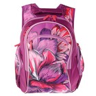 Рюкзак Hatber Street 42*30*20 для девочки, «Цветочная акварель», розовый - Фото 1