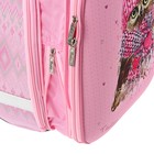 Рюкзак каркасный Hatber Ergonomic 37 х 29 х 17 см, для девочки, «Совушка», розовый - Фото 7
