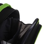 Рюкзак школьный с эргономичной спинкой Hatber Comfort, для девочки, 37 х 32 х 19, Wind, чёрный/зелёный - Фото 7