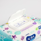 Влажные салфетки Aura Ultra Comfort, для детей, 200 шт. - Фото 10
