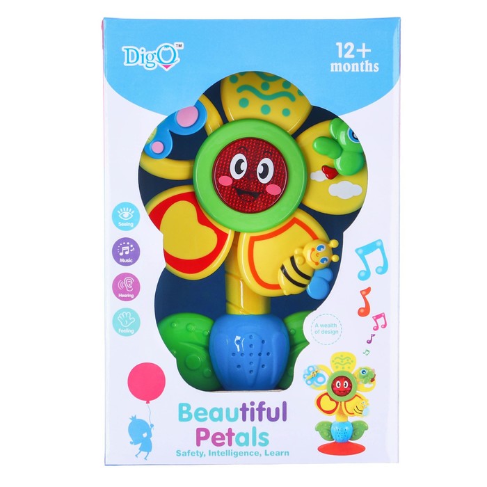 Развивающая музыкальная игрушка «Цветочек» 43513