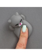 Антистресс игрушка - мялка «Кошечка», серый - Фото 3