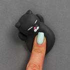 Мялка-антистресс «Кошечка», цвет чёрный - Фото 2