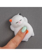 Антистресс игрушка - мялка «Кошечка», белый - Фото 3