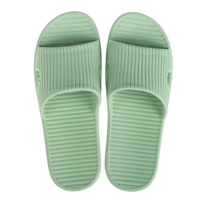 Сланцы пляжные женские арт. ASK-011, цвет зелёный, размер 37/38