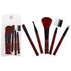 Набор кистей для макияжа "Клетка", 5 предметов, разноцветный - Фото 1