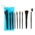 Набор кистей для макияжа, 6 предметов, цвет голубой - Фото 1
