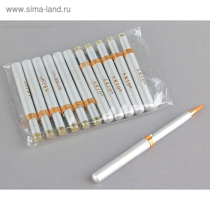 Кисть для помады, цвет белый - Фото 1