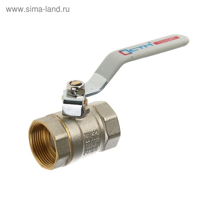 Кран шаровой «СТМ» Стандарт, PN20, внутренняя/внутренняя резьба 1 1/4", рычаг - Фото 1