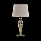 Настольная лампа Murano 1x40Вт E14, бронза 26x26x48 см - Фото 4