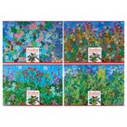 Альбом для рисования А4, 16 листов «Цветочная поляна», обложка мелованный картон, микс - Фото 1