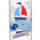 Бутылочка для кормления «Морское приключение», классическое горло, с ручками, 250 мл., от 0 мес., цвет голубой - Фото 4