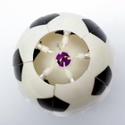 Свеча для торта музыкальная «Мяч», бело-чёрная - Фото 5