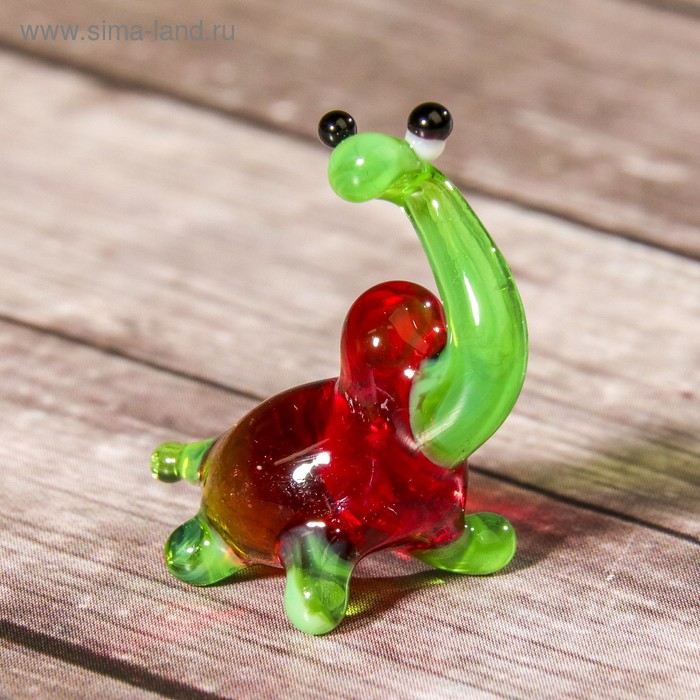 Сувенир стекло микро "Черепаха" 3х3х1,5 см МИКС - Фото 1
