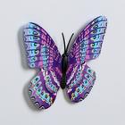 Магнит пластик "Бабочка с двойными крылышками" МИКС 5х7 см - Фото 3