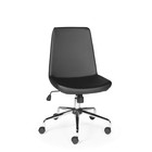 Кресло офисное "Нео", чёрный полиуретан - Фото 2