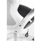 Кресло игровое "Тесла", серебристый пластик, серое/чёрное - Фото 9