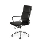 Кресло офисное "Харман", чёрная экокожа - Фото 3