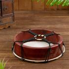 УЦЕНКА Сувенирный музыкальный инструмент "Бубен" 26,5х26,5х7,5 см 3649578