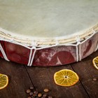 УЦЕНКА Сувенирный музыкальный инструмент «Бубен», 26.5×26.5×7.5 см - Фото 4