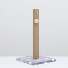 Когтеточка "Столбик" на подставке,  54 х 31 см, джут,  микс цветов - Фото 4